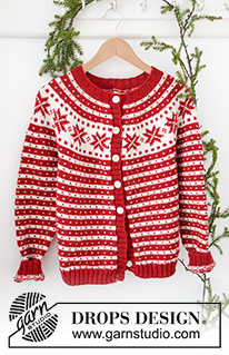Free patterns - Christmas Jumpers & Cardigans / DROPS 205-21