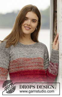 Free patterns - Striped Jumpers / DROPS 205-46