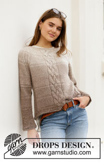 Free patterns - Striped Jumpers / DROPS 206-50