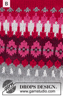 Heim / DROPS 207-1 - Sweter na drutach przerabiany od góry do dołu, z zaokrąglonym karczkiem z żakardem norweskim, z włóczki DROPS Alpaca. Od S do XXXL.
Czapka na drutach z żakardem norweskim, z włóczki DROPS Alpaca.