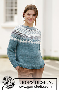 Free patterns - Damskie norweskie swetry / DROPS 207-14