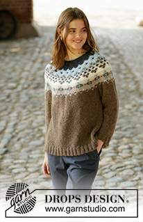 Free patterns - Damskie norweskie swetry / DROPS 207-21