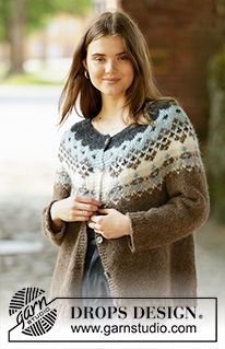 Free patterns - Norweskie rozpinane swetry / DROPS 207-22