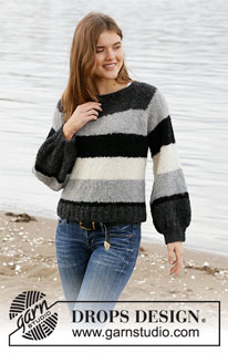 Free patterns - Striped Jumpers / DROPS 207-38