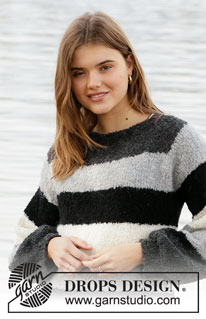 Free patterns - Striped Jumpers / DROPS 207-38