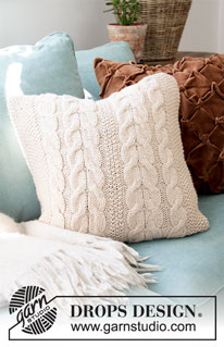 Free patterns - Pillows & Cushions / DROPS 207-49