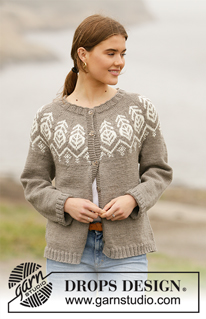 Free patterns - Norweskie rozpinane swetry / DROPS 207-6