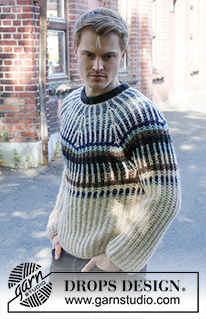 Free patterns - Men's Jumpers / DROPS 208-17