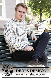 Free patterns - Men's Jumpers / DROPS 208-3