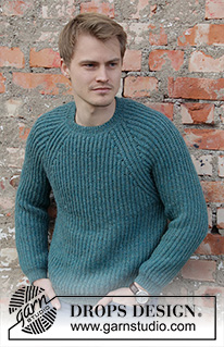 Free patterns - Men's Basic Jumpers / DROPS 208-9