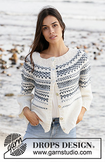 Free patterns - Norweskie rozpinane swetry / DROPS 210-10