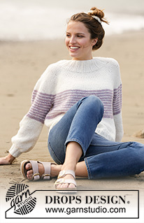 Free patterns - Striped Jumpers / DROPS 213-13