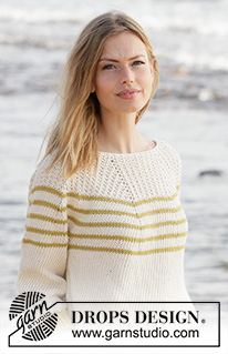 Free patterns - Striped Jumpers / DROPS 213-36