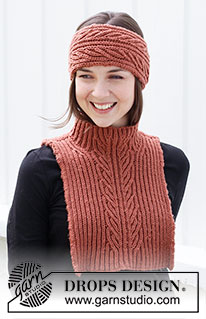 Free patterns - Neck Warmers / DROPS 214-12