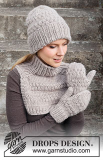 Free patterns - Neck Warmers / DROPS 214-23