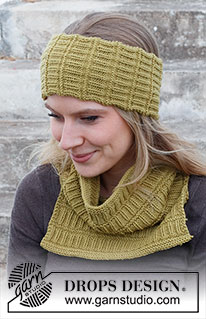 Free patterns - Neck Warmers / DROPS 214-40