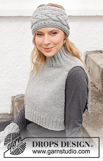 Free patterns - Neck Warmers / DROPS 214-49