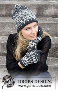 Free patterns - Gloves & Mittens / DROPS 214-50