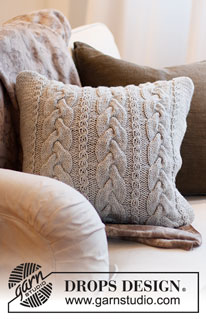 Free patterns - Pillows & Cushions / DROPS 215-42