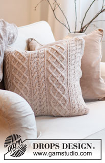 Free patterns - Pillows & Cushions / DROPS 215-46