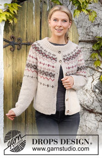 Free patterns - Norweskie rozpinane swetry / DROPS 217-8
