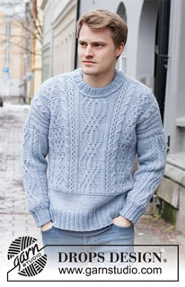 Free patterns - Men's Jumpers / DROPS 219-12