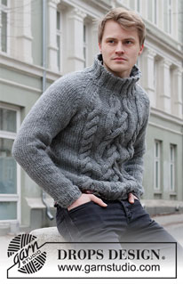 Free patterns - Men's Jumpers / DROPS 219-4