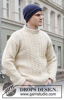 Free patterns - Men's Jumpers / DROPS 219-9