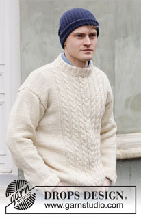 Free patterns - Men's Jumpers / DROPS 219-9
