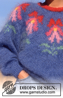 Free patterns - Warm & Fuzzy Throwback Patterns / DROPS 22-13