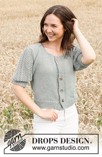 Free patterns - Open Front Tops / DROPS 220-22