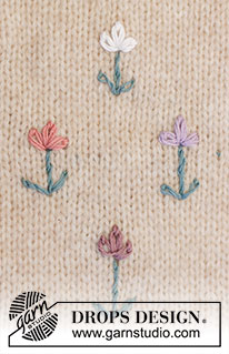Free patterns - Flores Decorativas / DROPS 222-51