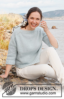 Free patterns - Einfache Pullover / DROPS 222-9