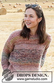 Free patterns - Striped Jumpers / DROPS 223-14