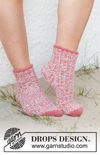 Free patterns - Children Socks & Slippers / DROPS 223-42