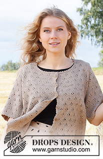 Free patterns - Open Front Tops / DROPS 223-5