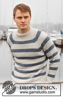 Free patterns - Men's Jumpers / DROPS 224-1