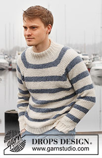 Free patterns - Men's Basic Jumpers / DROPS 224-1