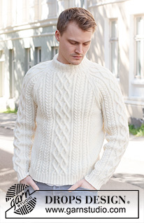 Free patterns - Men's Jumpers / DROPS 224-10