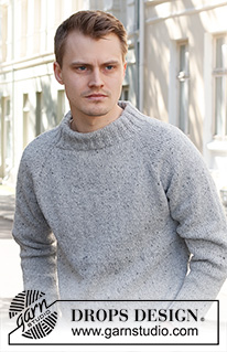 Free patterns - Men's Basic Jumpers / DROPS 224-11