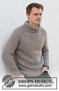 Free patterns - Men's Jumpers / DROPS 224-13