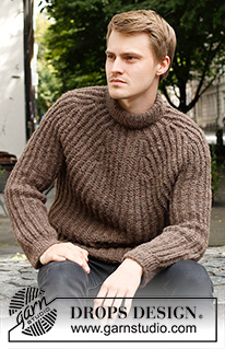 Free patterns - Men's Jumpers / DROPS 224-18