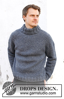 Free patterns - Men's Basic Jumpers / DROPS 224-19