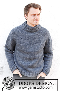 Free patterns - Proste męskie swetry / DROPS 224-19