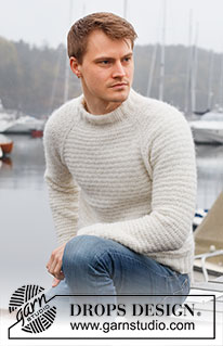 Free patterns - Proste męskie swetry / DROPS 224-2