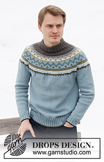 Free patterns - Men's Jumpers / DROPS 224-20