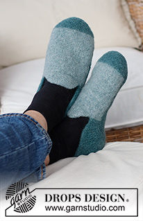 Free patterns - Slippers / DROPS 224-32