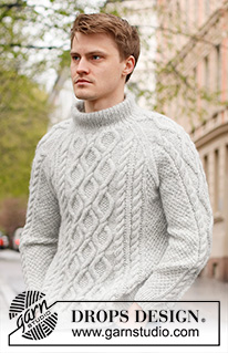 Free patterns - Men's Jumpers / DROPS 224-4