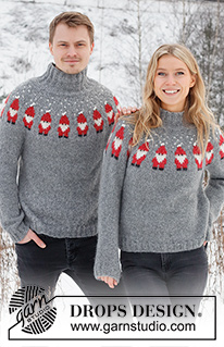 Free patterns - Christmas Jumpers & Cardigans / DROPS 224-5