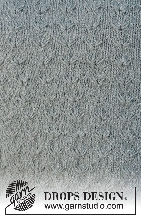 Migrating South / DROPS 227-44 - Strikket genser i DROPS Alpaca eller DROPS BabyAlpaca Silk. Arbeidet strikkes med glattstrikk og lange masker. Størrelse S - XXXL.
